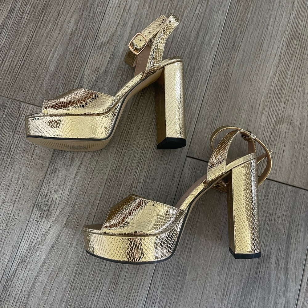 Gold Heels